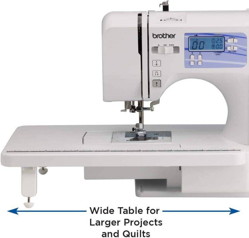 Brother HC1850 Sewing and Quilting Machine, 185 Built-in Stitches, LCD Display, 8 Included Feet - Image 2