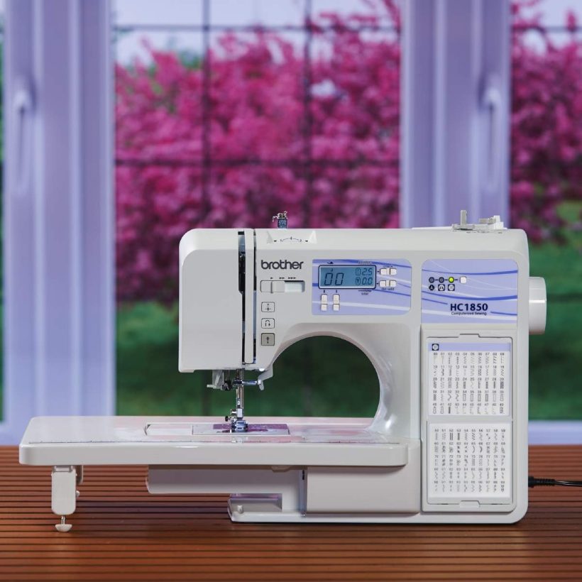 Brother HC1850 Sewing and Quilting Machine, 185 Built-in Stitches, LCD Display, 8 Included Feet - Image 3