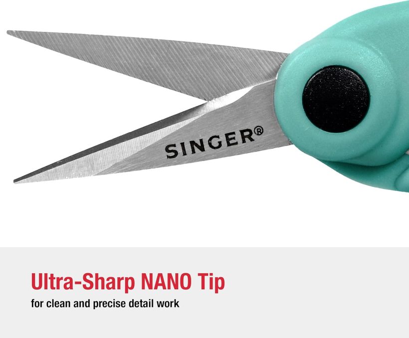 SINGER 00557 4-1/2-Inch ProSeries Detail Scissors with Nano Tip - Image 4
